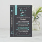 Hoesje van het verhaal Fairytale Princess Birthday Kaart (Staand voorkant)