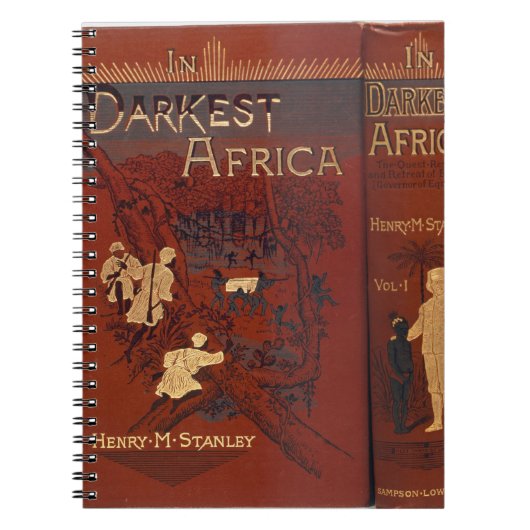 Hoesje van 'In het donkerste Afrika: of de Quest, Notitieboek (Voorkant)