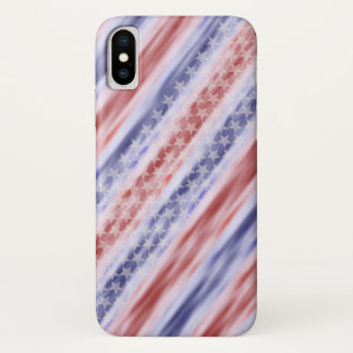Hoesje van iPhone van sterren & van Strepen het