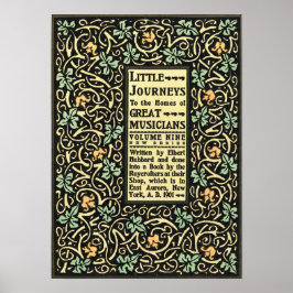 Hoesje van  kunsten en ambachtelijke roycrofters poster