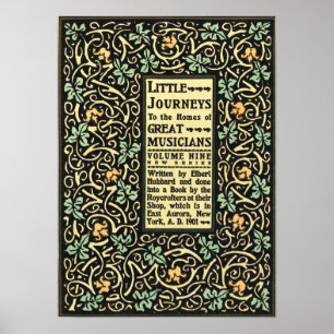 Hoesje van kunsten en ambachtelijke roycrofters poster