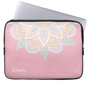  Hoesje van Mandala-laptop Laptop Sleeve