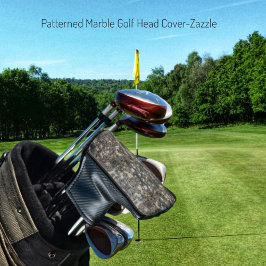 Hoesje van Marble Golf Golfheadcover