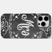Hoesje van mevrouw Chalkboard iPhone5 (Achterkant (horizontaal))