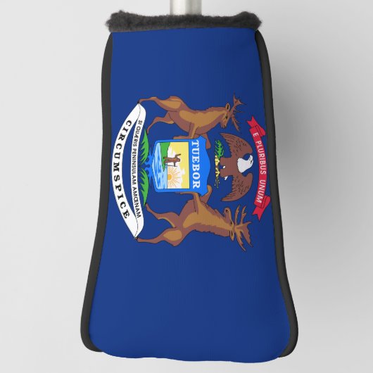 Hoesje van Michigan State Flag Golf Head Golfheadcover (Draai 90)