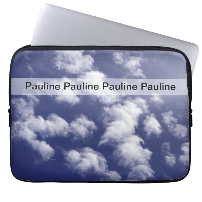 Hoesje van Monogram Laptop Sky Sleeve (Voorkant)