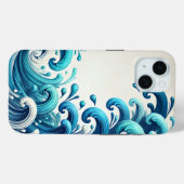 hoesje van oceaangolven (Achterkant (horizontaal))