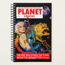 Hoesje van Planetenverhalen juli 1952 Planner