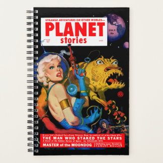 Hoesje van Planetenverhalen juli 1952 Planner