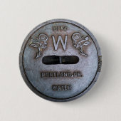 Hoesje van Portland Ronde Button 5,7 Cm (Voorkant)
