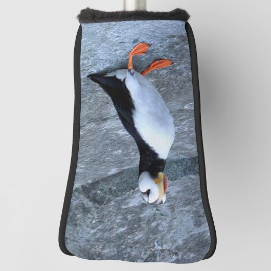 Hoesje van puffin golfheadcover (Draai 90)