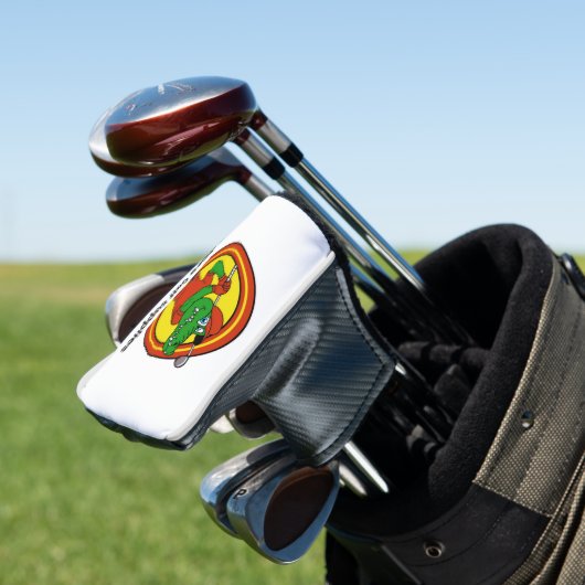 Hoesje van putterkop golfheadcover (Insitu)
