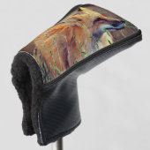 Hoesje van Red Fox Animal Golf Putter Golfheadcover (3/4 voorkant)