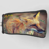 Hoesje van Red Fox Animal Golf Putter Golfheadcover (Voorkant)