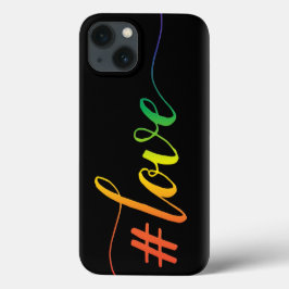 Hoesje van regenboogLOVE Otterbox