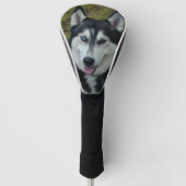 Hoesje van Siberian Husky Golf Club Golfheadcover (Voorkant)