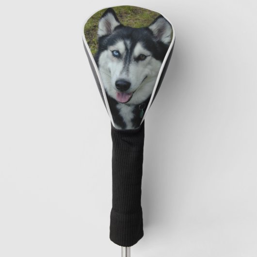 Hoesje van Siberian Husky Golf Club Golfheadcover (Voorkant)