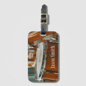 Hoesje van slaghoedjes en slaghoedjes bagagelabel (Voorkant (verticaal))