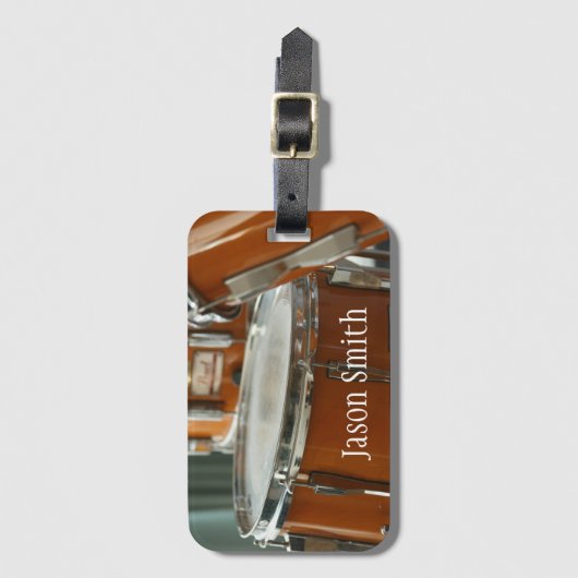 Hoesje van slaghoedjes en slaghoedjes bagagelabel (Voorkant (verticaal))