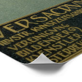 Hoesje van Ver Sacrum het tijdschrift van het Poster (Hoek)