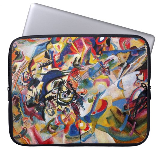Hoesje Vassily Kandinsky-laptop Laptop Sleeve (Voorkant)