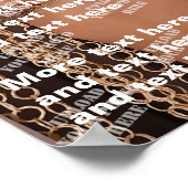 Hoesje voor aangepast magazijn poster (Hoek)