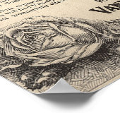 Hoesje voor advertentiemateriaal in het tijdschri Poster (Hoek)