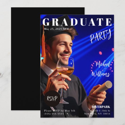 Hoesje voor afstuderen magazijn kaart (Voorkant / Achterkant)