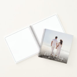 Hoesje voor bruiloft notitieboek