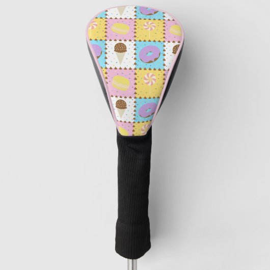 Hoesje voor de zoete Cravings-driver Golfheadcover (Voorkant)