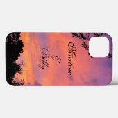 Hoesje voor de zomerzonsondergang in de lucht (Achterkant (horizontaal))