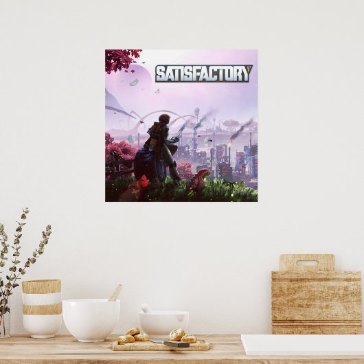 Hoesje voor een goed gamen poster (Keuken)
