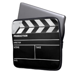Hoesje voor filmmaker clapper board laptop sleeve