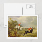 Hoesje voor het breken, de gang van bachelor (olie briefkaart (Voorkant / Achterkant)