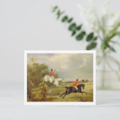 Hoesje voor het breken, de gang van bachelor (olie briefkaart (Staand voorkant)