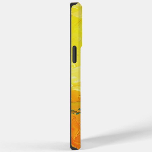 Hoesje voor iphone 14 pro max in Oekraïense kleure (Achterkant / Rechts)