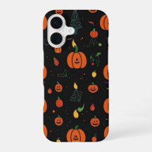 Hoesje voor IPhone 16 Halloween