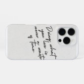 HOESJE VOOR IPHONE 16 PRO (Achterkant horizontaal)