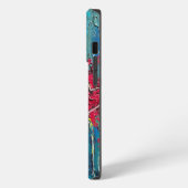 Hoesje voor iPhone/iPad met harten iPhone Hoesje (Linkerkant)