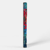 Hoesje voor iPhone/iPad met harten iPhone Hoesje (Rechterkant)