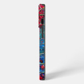 Hoesje voor iPhone/iPad met harten iPhone Hoesje (Linkerkant)