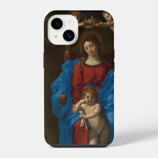 Hoesje voor iPhone met Maagd van de Stoel van Case iPhone 14 Hoesje (Achterkant)