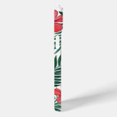 Hoesje voor iPhone met tropische bladeren (Achterkant / Rechts)