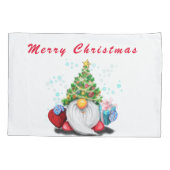 Hoesje voor kerstmis met cadeaus voor u kussensloop (Achterkant)