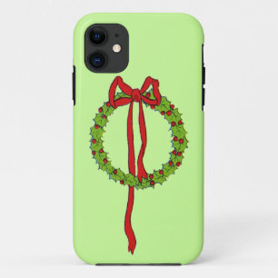 Hoesje voor kerstmis Wreath iPhone5
