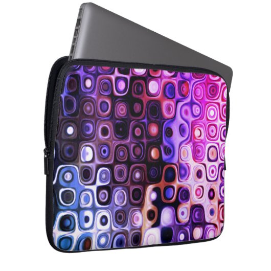 Hoesje voor multi-puntpatroonpatroon laptop sleeve (Voorkant Rechts)