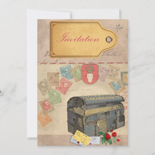 Hoesje voor reizen kaart (Voorkant)