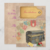 Hoesje voor reizen kaart (Voorkant / Achterkant)