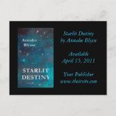 Hoesje voor speciale acties zwarte achtergrond briefkaart (Voorkant)