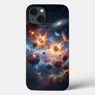 hoesje voor telefoon over de ruimte
